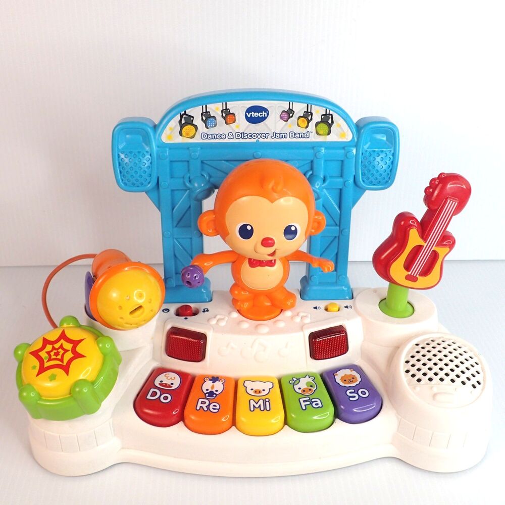 Vtech Dance And Discover Jam Band Learn Dance & Perform With Dancing Monkey